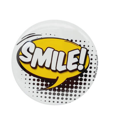 Badge Smile pour trousse