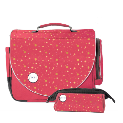 Cartable starlette 35 cm avec trousse