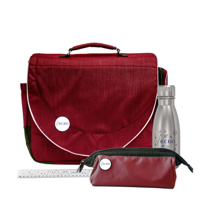 Cartable Héros 35cm avec trousse