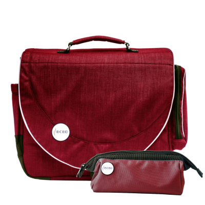 Cartable Héros 38 cm avec trousse